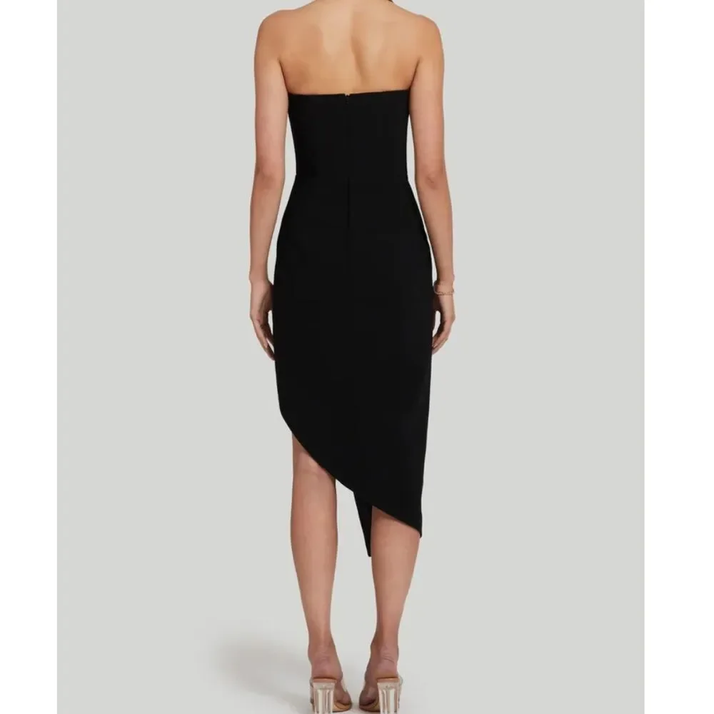 AMANDA UPRICHARD SOIRÉE ASYMMETRICAL DRESS - Picture 7 of 17